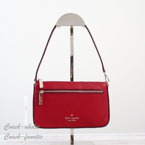 Coach Handbags - NWT Kate Spade New York Leila Leather Convertible Wristlet Wallet Bag in Red